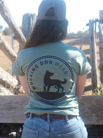 Women’s Working Dog Wear Black Trademark T-Shirt