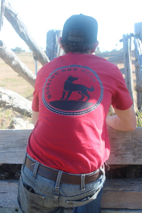 Mens Working Dog Wear Trademark T Shirt Black Trademark - Image 3