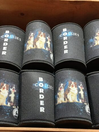 Border Collie Stubby Cooler