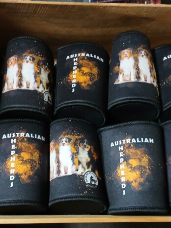 Australian Shepherd Stubby Cooler