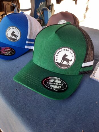 Working Dog Wear Trademark Trucker Cap Bottle Green