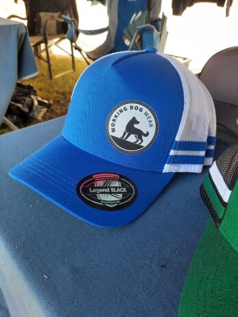 Working Dog Wear Trademark Trucker Cap Royal Blue