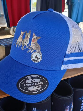 Cattle Dog Trucker Cap Royal Blue