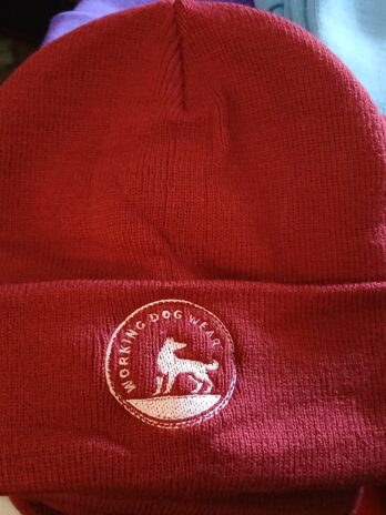 Working Dog Wear Trademark Beanie Burgundy