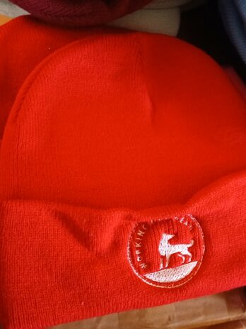 Working Dog Wear Trademark Beanie Red