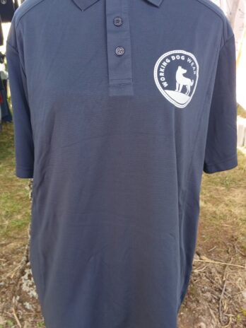 Working Dog Wear Bamboo Unisex Polo Shirt Navy