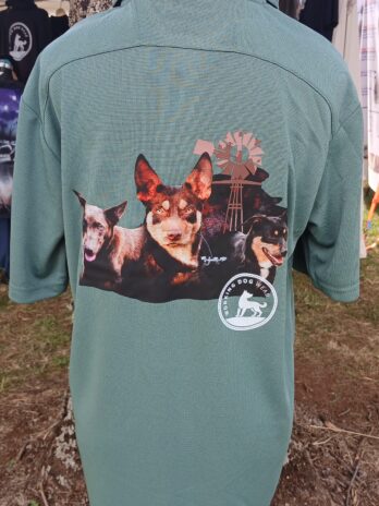 Kelpie Unisex Bamboo Polo Shirt Mineral Green