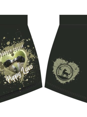 Border Collie Puppy Love Footy Shorts