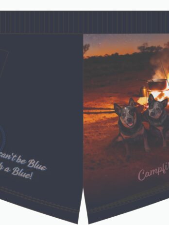 You Can’t Be Blue with a Blue! Blue Cattle Dog Footy Shorts