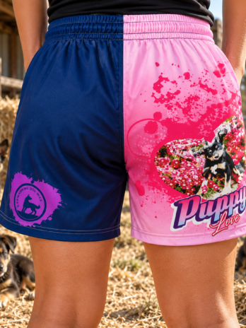 Kelpie Puppy Love Footy Shorts