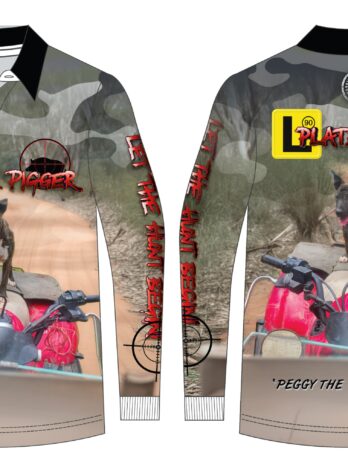 ‘L’ Plate Pigger Fishing Shirts