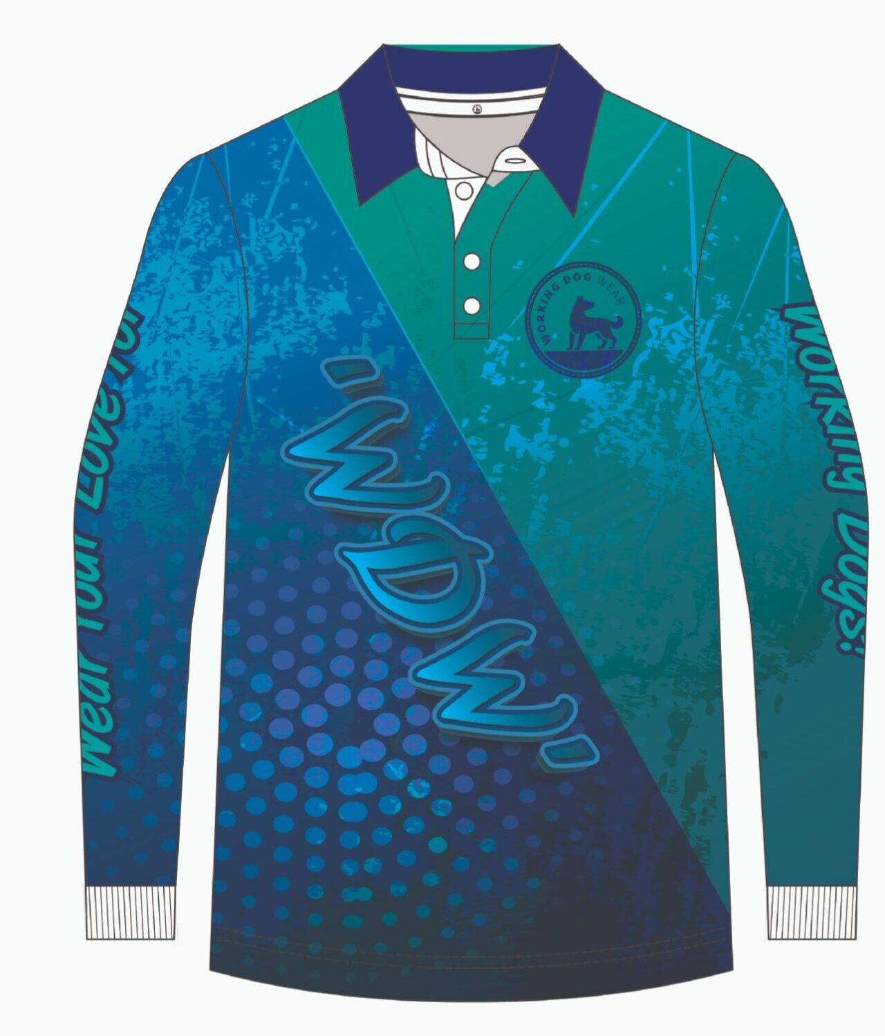 Trademark Fishing Shirt Teal & Aqua