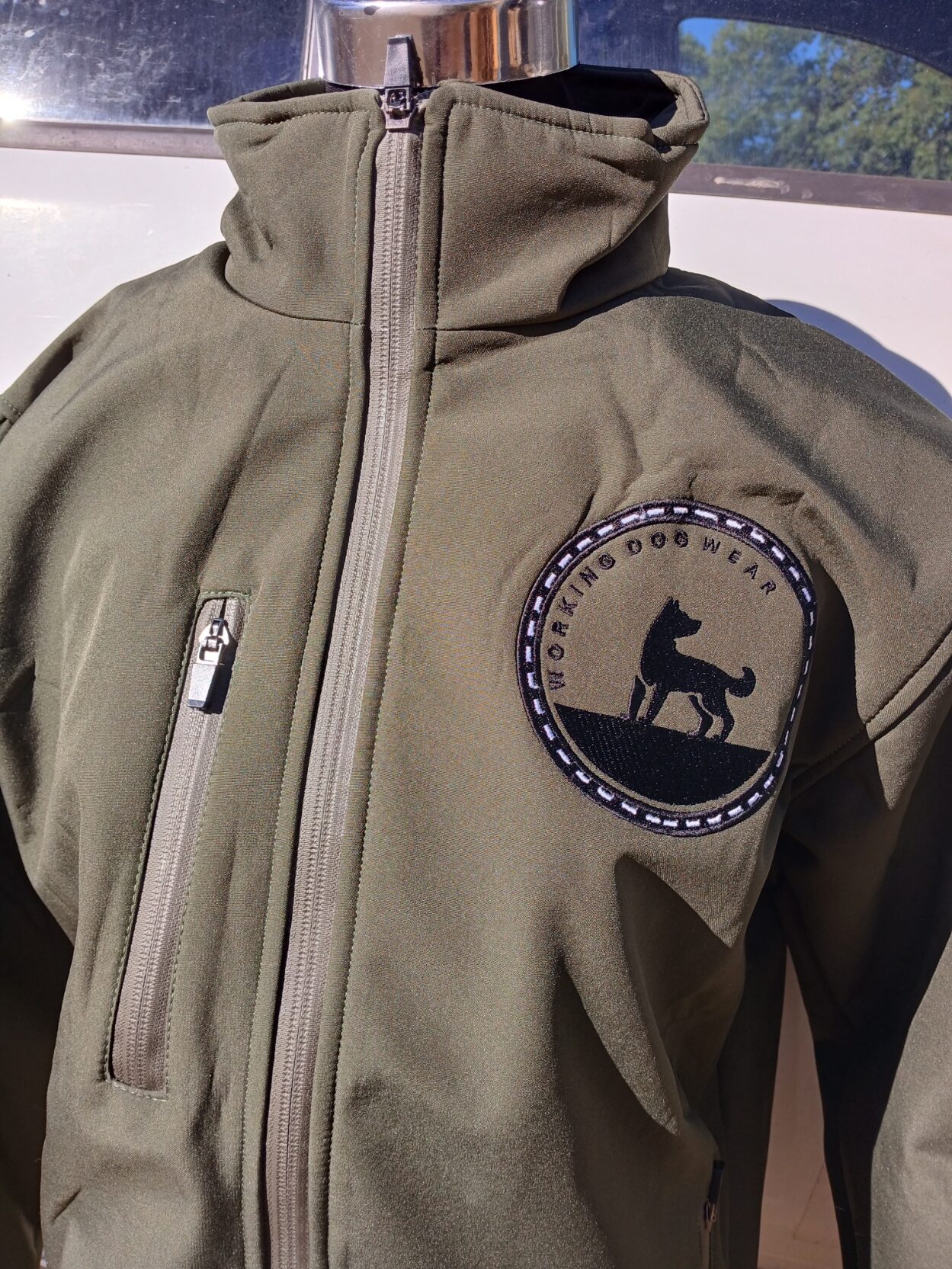 Trademark Softshell Embroidered Trademark Jacket Khaki