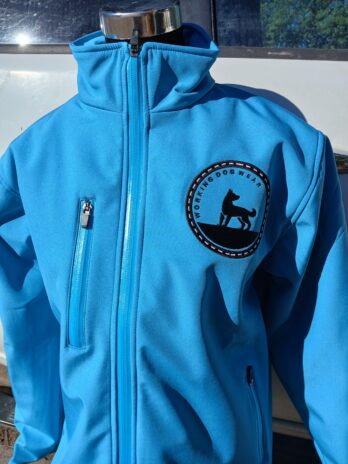 Trademark Softshell Embroidered Trademark Jacket Aqua