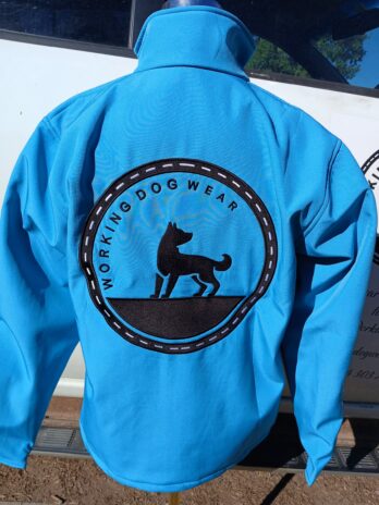 Trademark Softshell Embroidered Trademark Jacket Aqua