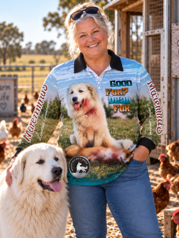Good Fox Dead Fox! Maremmas Livestock Guardians Fishing Shirt