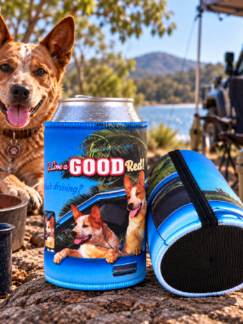 Stubby Coolers – I Love a Good Red! Who’s Driving?