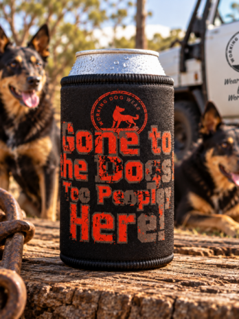 Stubby Coolers – Gone to the Dogs Too Peopley Here!