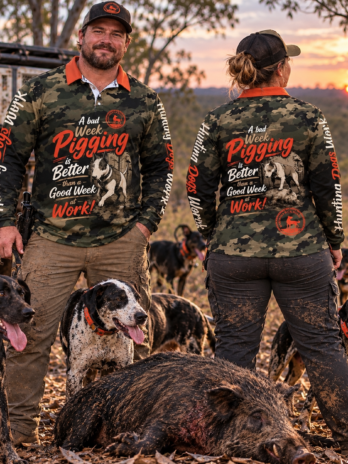 A Bad Week Pigging is Better than a Good Week at Work! Fishing Shirt