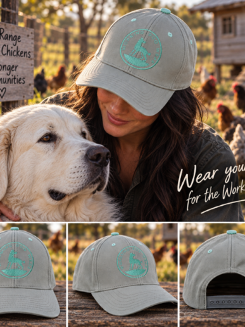 Working Dog Wear Embroidered Baseball Caps
